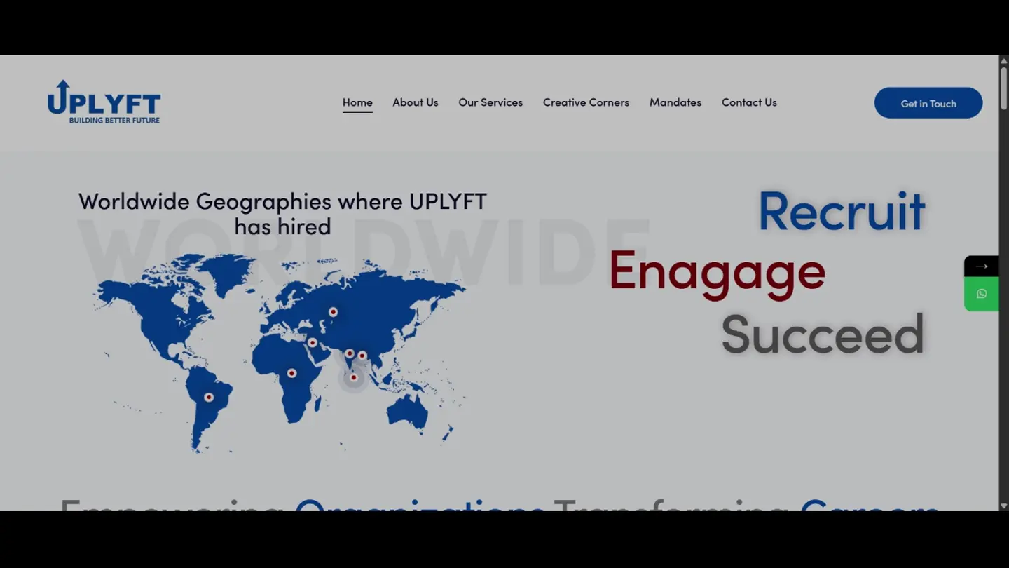 UPLYFT website preview